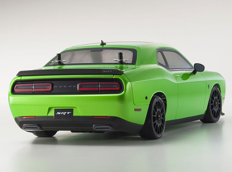 AUTOMODELO KYOSHO FAZER VE-i DODGE CHALLENGER SRT HELLCAT VERDE